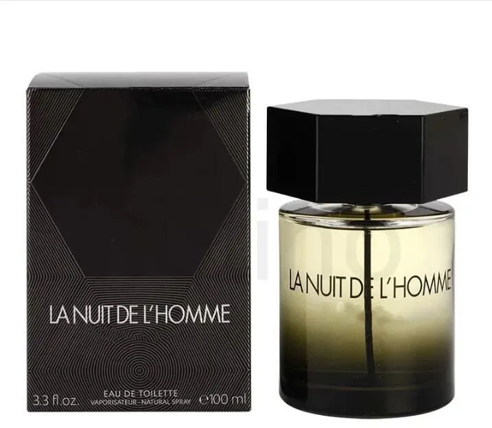 Fashion Brand Perfume Perfume Fragrances For Men Cologne LA NUIT DE LHOMME EDT Long Lasting Parfum Spray 100ml Selected Couple Gifts