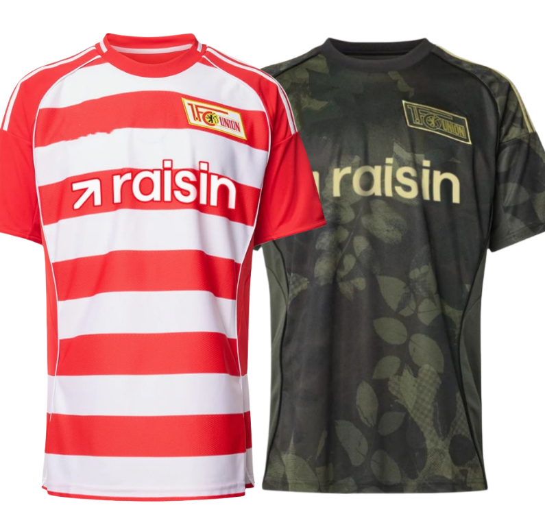 Union 2025 Berlin Season 3 jersey AARONSON BECKER KRAL LAIDOUNI BEHRENS KHEDIRA LEITE Summer sportswear-image-999711263