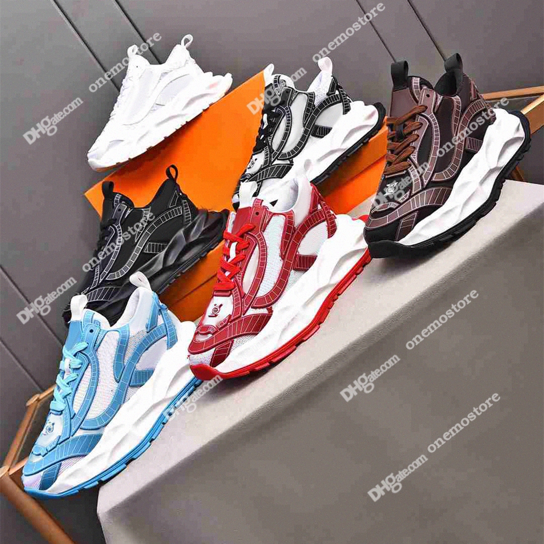 Top quality designer mens sneakers luxury mens trainers sneaker casual shoes runner shoe outdoor leather flower skates shoes women fashion men sport