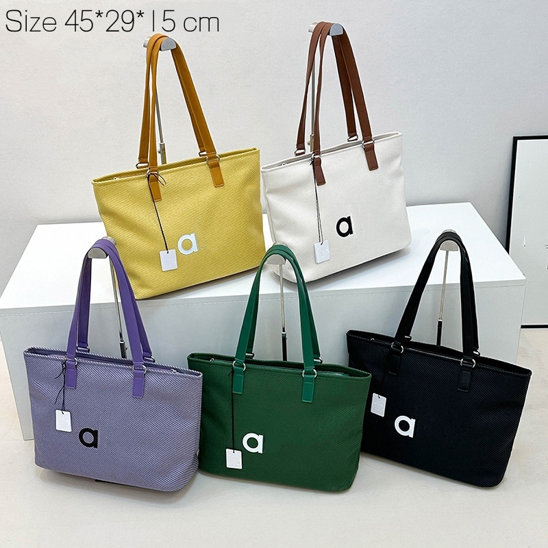 A1133 Unisex Canvas Tote Bag - Large Capacity Shopping & Single Shoulder Hand Carry Multi-Purpose Lightweight Bag-image-1070795722