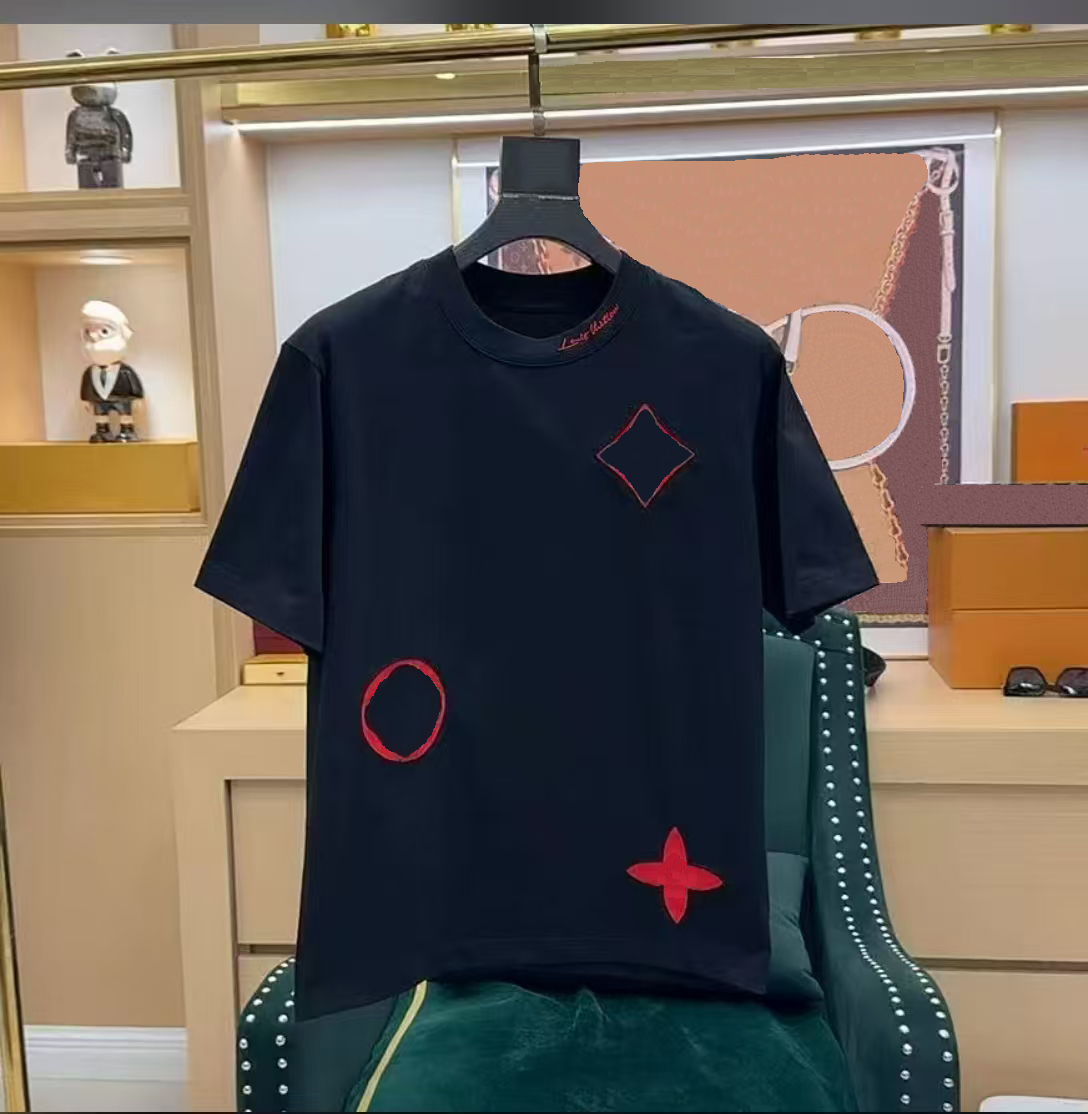 Mens T-Shirts Designer T-shirt Casual Mens Womens T-shirt Letters 3D Stereoscopic printed short sleeve best-selling luxury men's hip clothing A