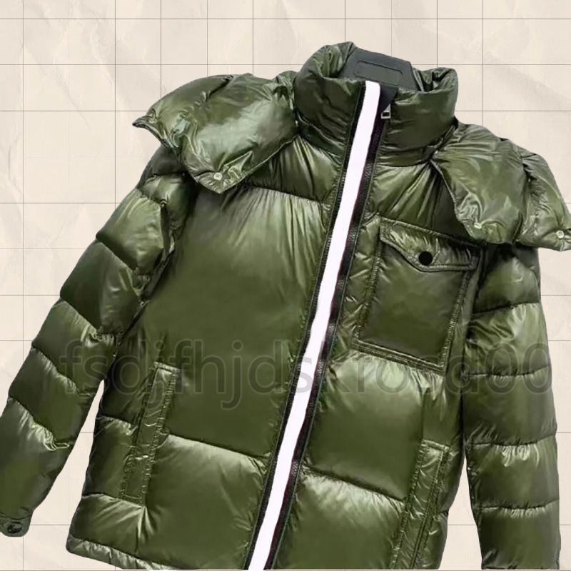 Designer winter puffer jacket NFC Arm Scan mens down jacket parka men woman thickening warm outwear coat Fashion women clothing Luxury brand outd-image-805945950