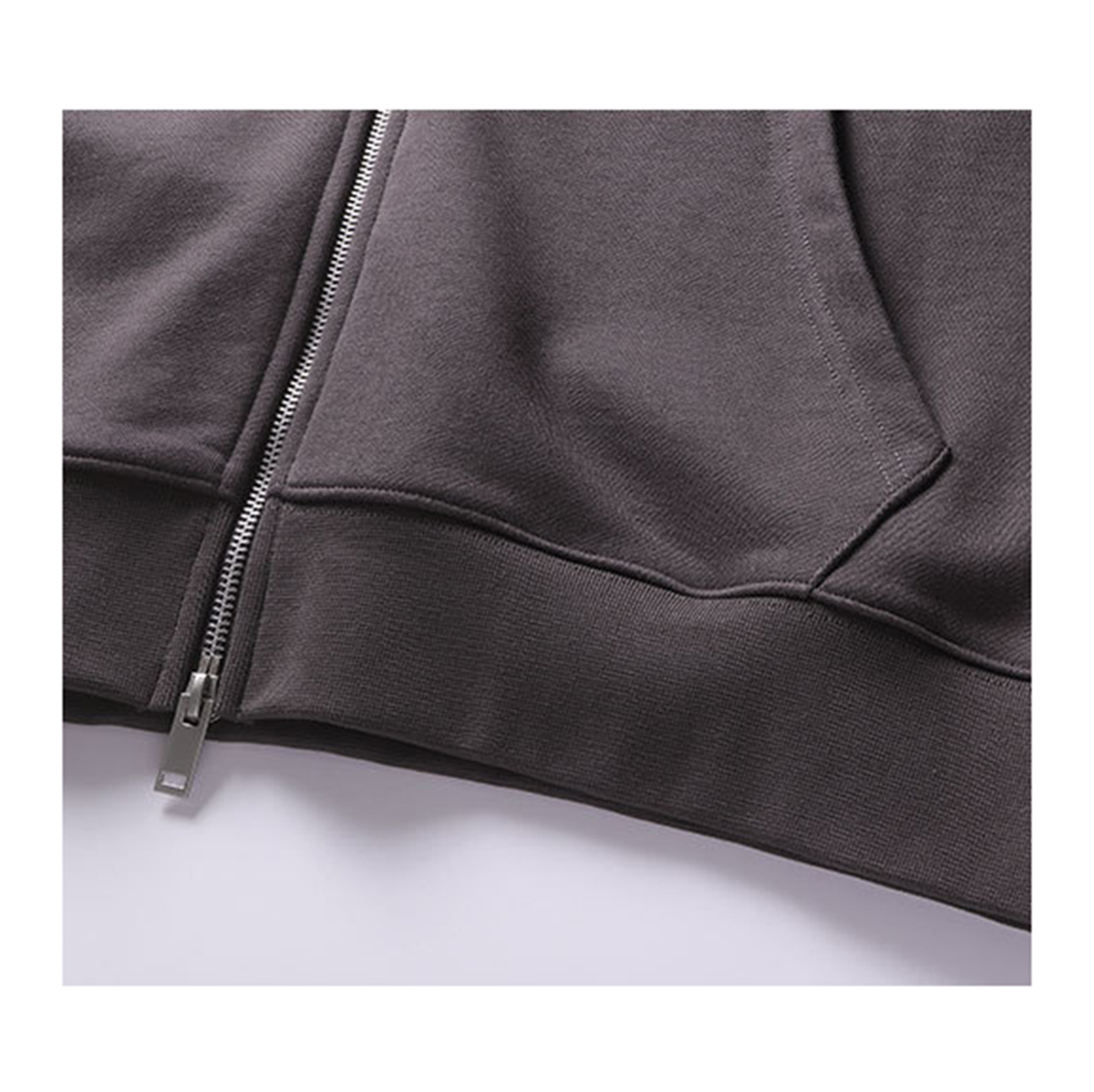 Designer Hoodies Triangle Badge NFC Scan Thick Terry Cotton Gsm Zipper Round Neck For Men And Women Sweatshirt