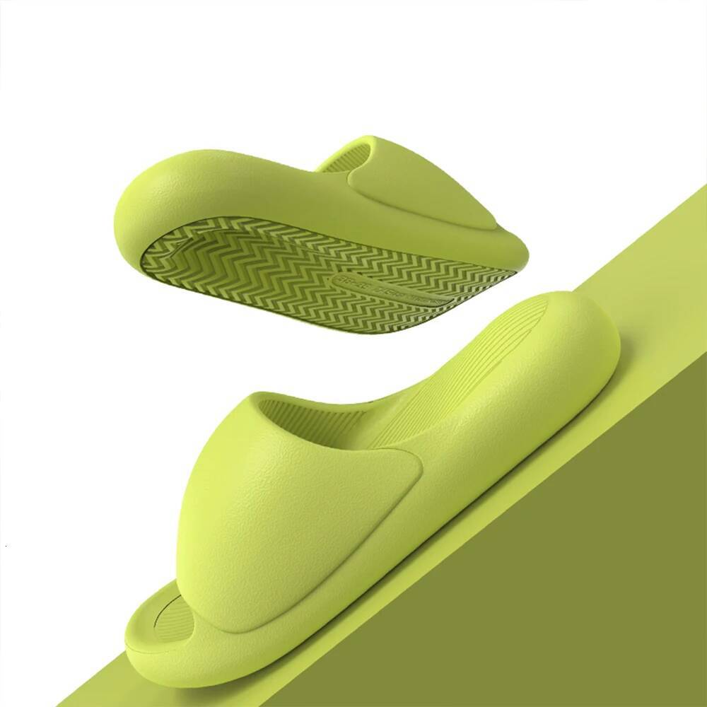 Women Man Summer Soft Shoes Cloud Indoor Mute Bathroom Anti-slip Slide Eva Beach Flip Flops Leisure Sandals Slippers ddmynov