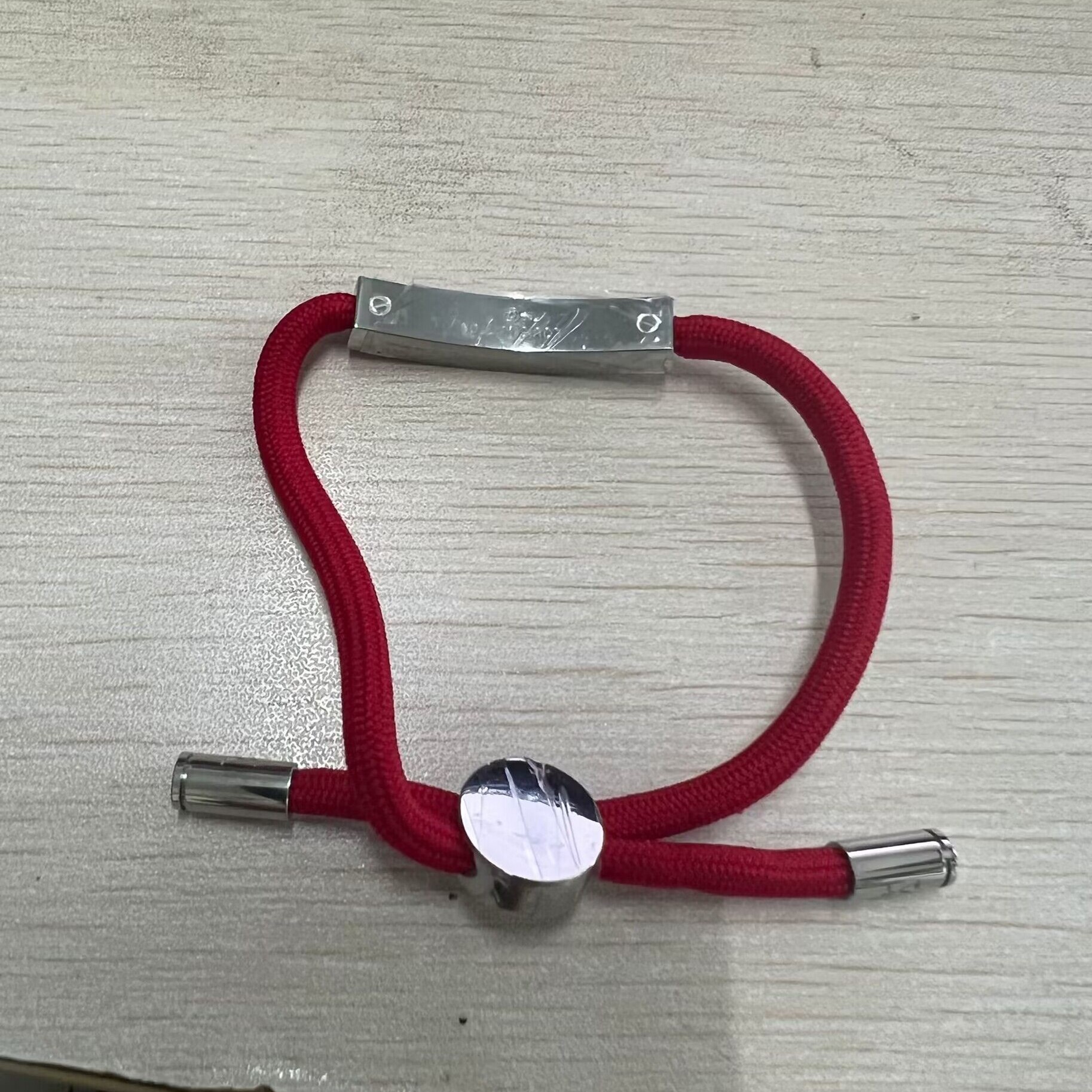 Boys girls Bangle High quality Factory black white orange red blue wipe bracelet Silver 316L Stainless Steel inlaid ceramic Love Jewelry Women Me-image-736611021