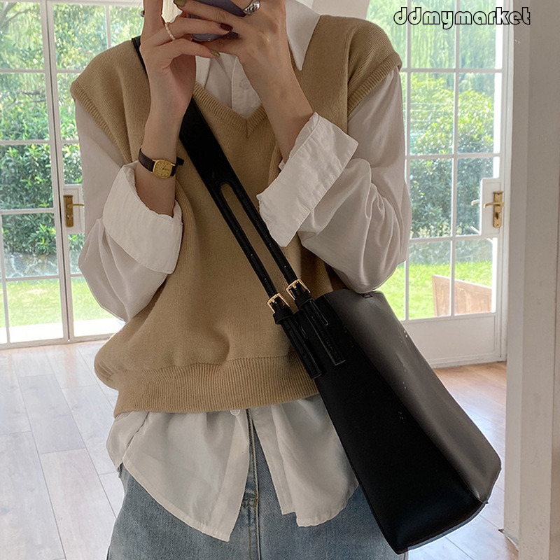 DdmyMarket Guangzhou Sentiment de conception de grande capacité Mère-fille pour femmes Nouvel automne épaule d'hiver