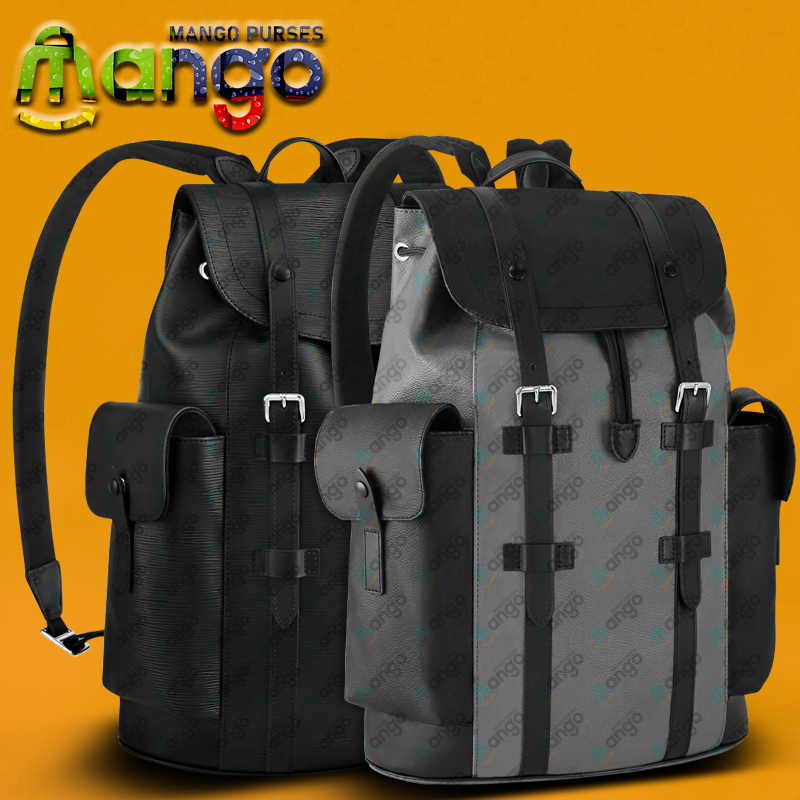 TOP Mirror Quality CHRISTOPHER Backpack Travel Business Laptops Backpack College School Computer Bag Gift for Men & Women Notebook M20899 M43735
