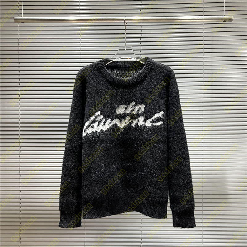 Designer Mens Sweater Womens Sweater Fashion Trend Mens Knitted Round Neck Sweater Couples Casual Sweater