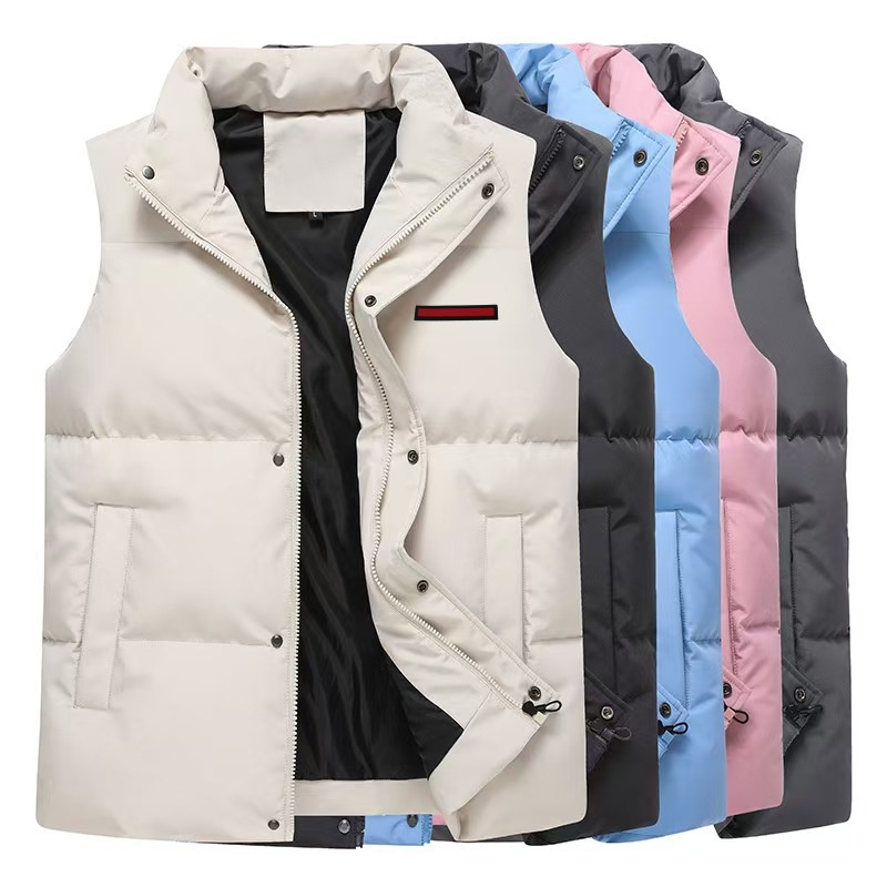 Designer men's vest winter down vest jacket classic parka coat sleeveless outdoor warm men's jacket
