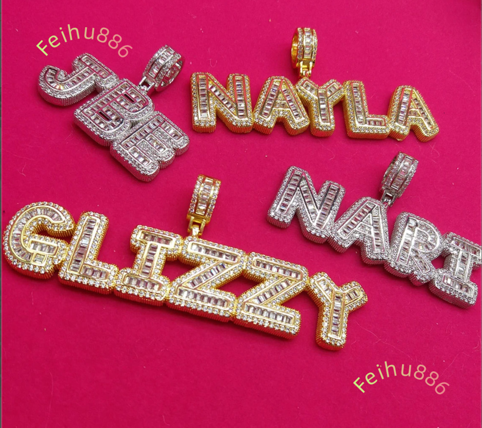 2025 new Wholesale Full Iced Out Men Custom Made Moissanite Diamond Wuzhou Hip Hop Jewelry Pendants