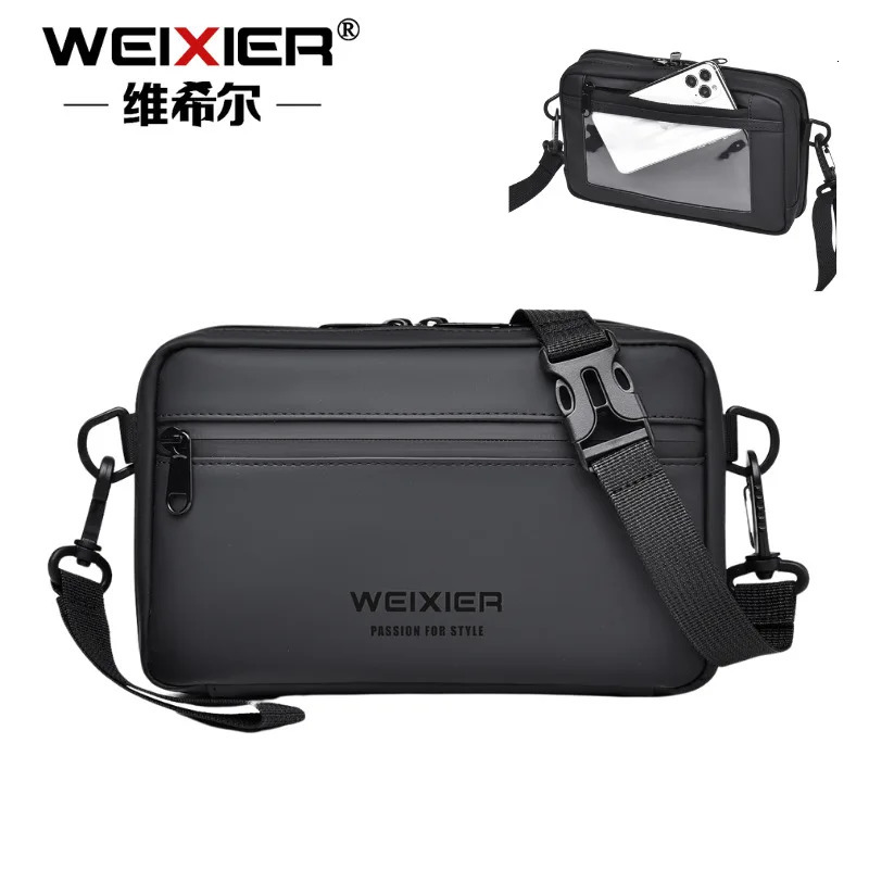 Men Summer Crossbody Bag Simple Casual Sports Shoulder Bags Oxford Cloth Large Capacity Outdoor Cycling bag bolsas 250811