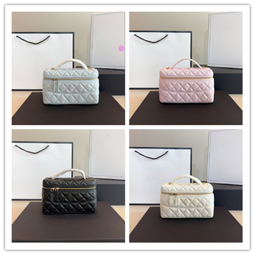 Designer Vanity Bag Women Leather Mini Cosmetic Cases Totes toiletry Luxury Shoulder Bags Crossbody Handbag makeup bag Top Quality Purses 02