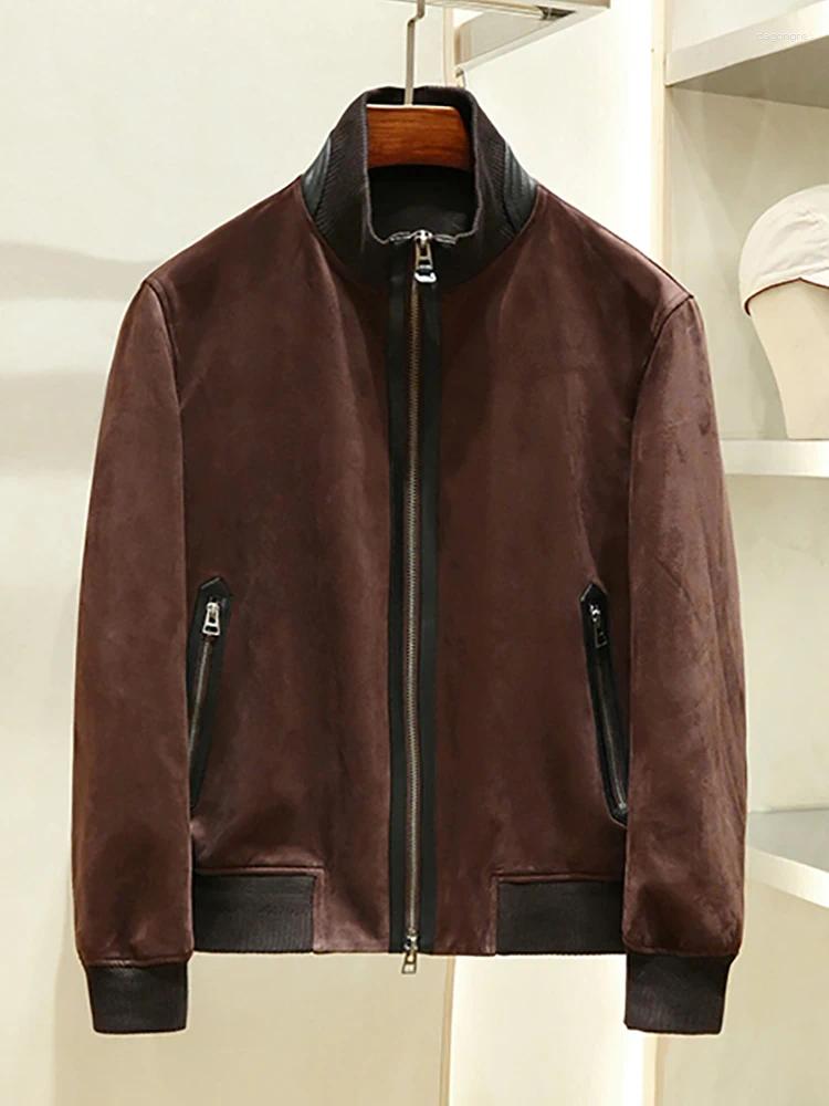 Men's Jackets Autumn And Winter High-end Stand Collar Business Casual Jacket