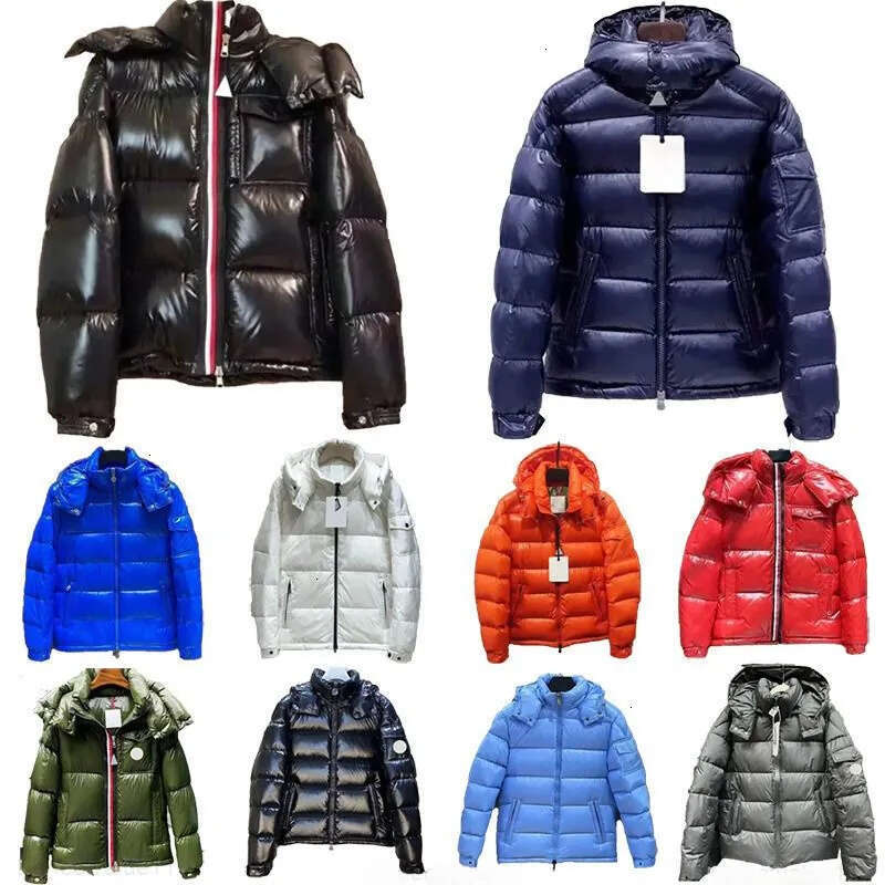 Designer Men's Down Jacket Men's Winter Coat Women's Coat Embroidered Armband Winter Coat Asian Size