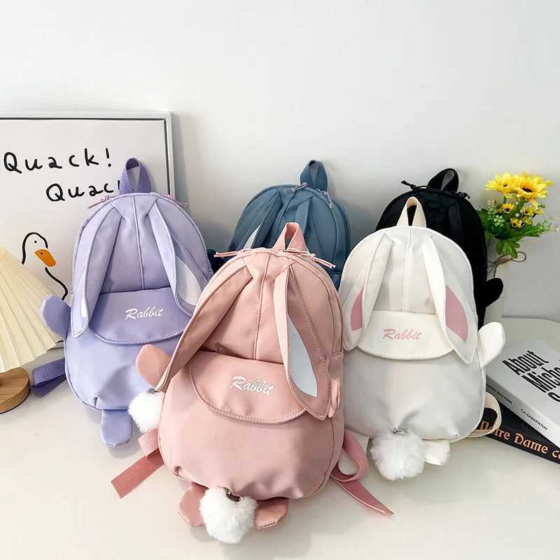 New Cartoon Cute School Bag Childrens Bunny Backpack Korean Version Of The Childrens Lightweight Backpack For Kindergarten X250815