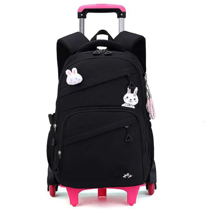 Nouveaux sacs d'école de chariot à dos roulant pour les filles de voyage de voyage pour enfants pour enfants mochila infantil rodinha x250815