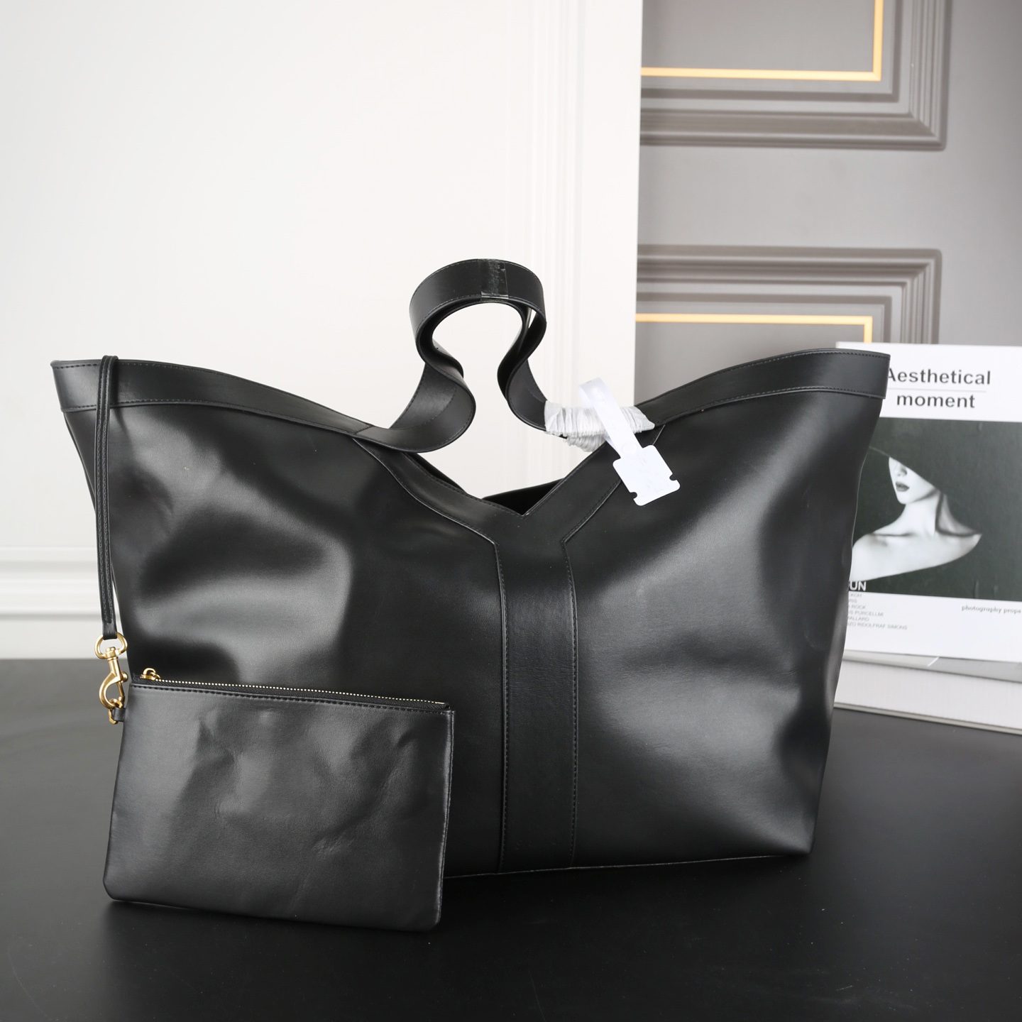 Tote Bag Designer Bag Grained Leather Totes Women Handbag Luxury Shoulder Bags Large Purse Travel Shopping Bags