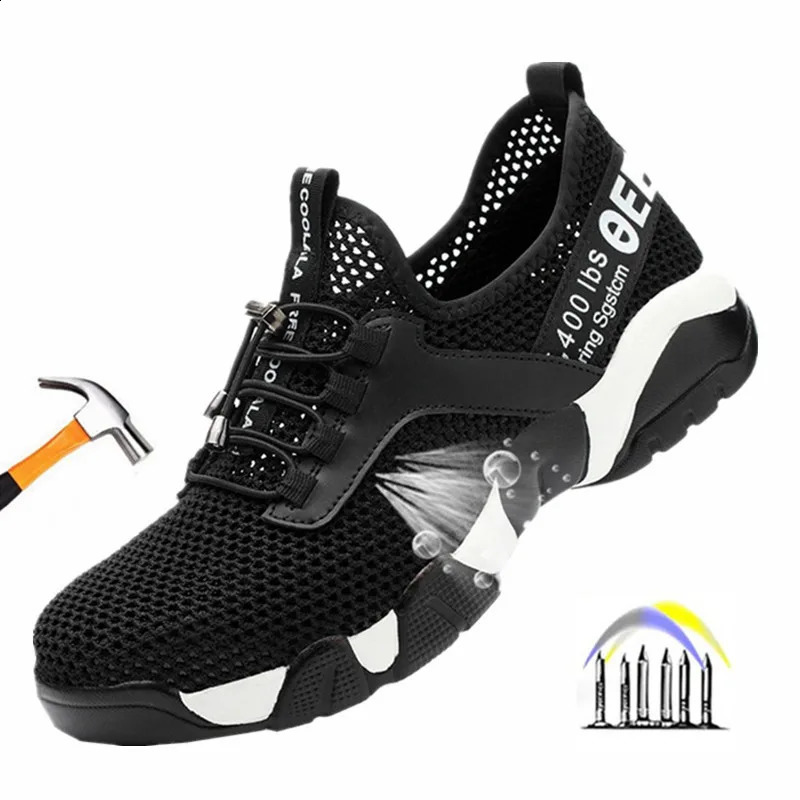 Chaussures de sécurité estivales Chaussures de travail respirantes