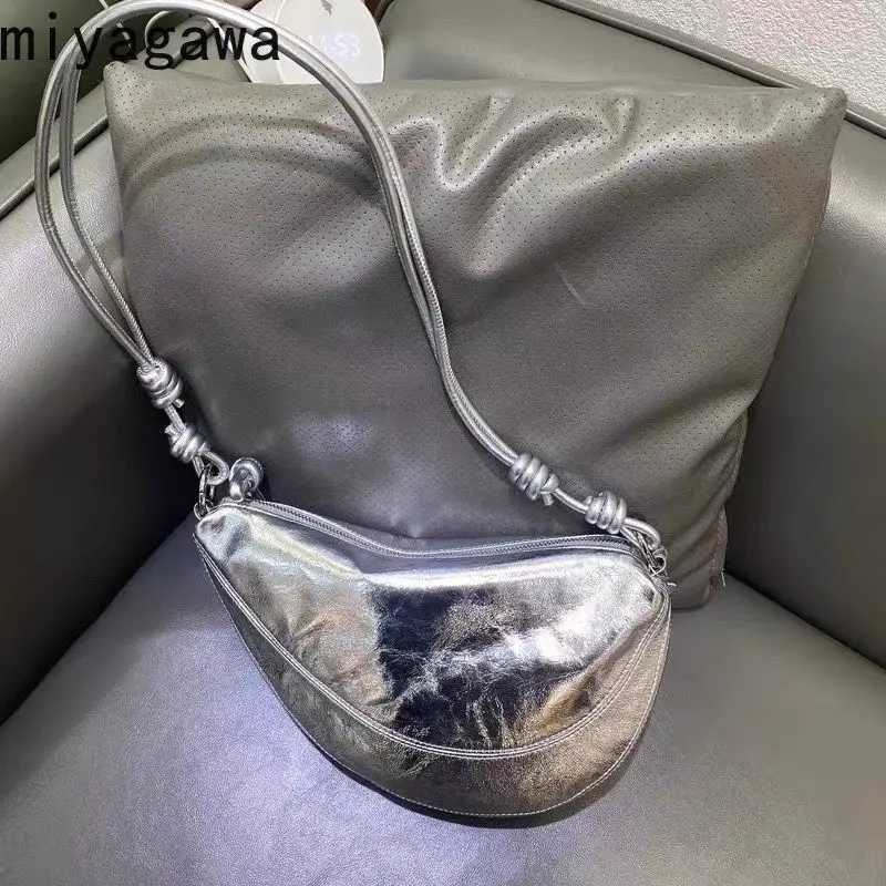 Miyagawa Hobos polyvalents Sac à bandoulière Fashion Fashion Casual épaule Instagram One Bags 2024 NOUVEAU Z250815