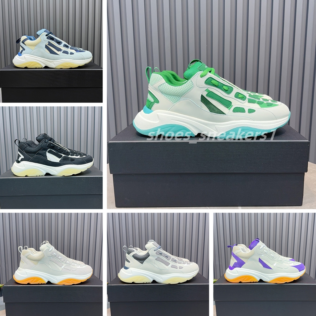 Chaussures de coureur de os baskets de créateurs hommes chaussures sportives extérieur plate-forme décontractée baskets grosses maille en running