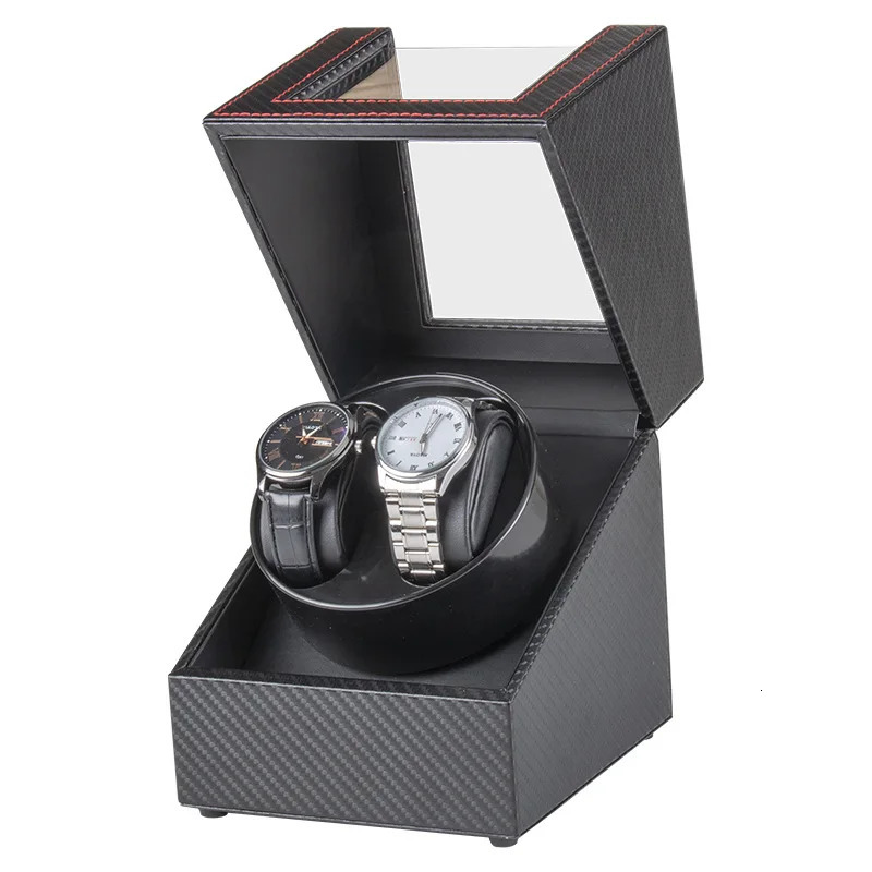Watch Winders For Automatic Watches Usb Power Used Globally Mute Mabuchi Motor Mechanical Watch Rotate Stand Box Carbon Fiber 250813