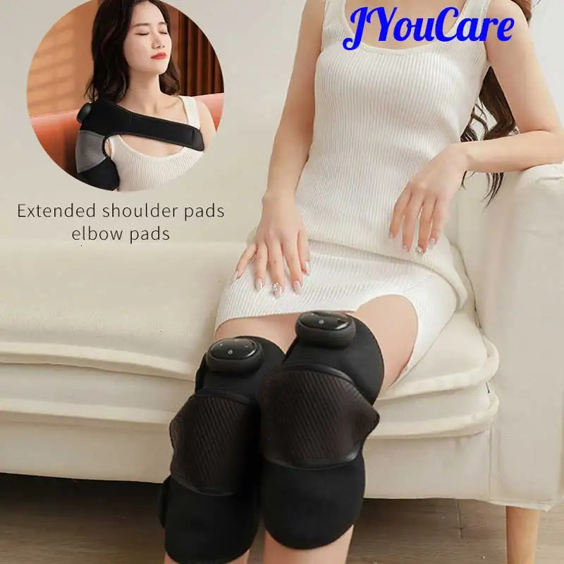 JYouCare wireless Electric Heated Knee joint Shoulder and Elbow Massager 5 gears Heating Modes Moisture Removal Physical 250814