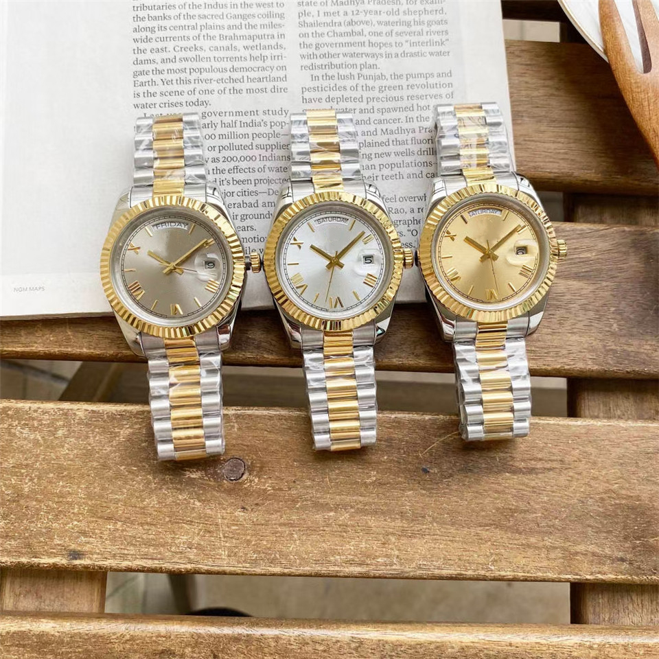 aaa luxury mens watch date brand watch 36 41mm 2813 automatic movement sapphire glass 904l stainless steel high quality fashion strap