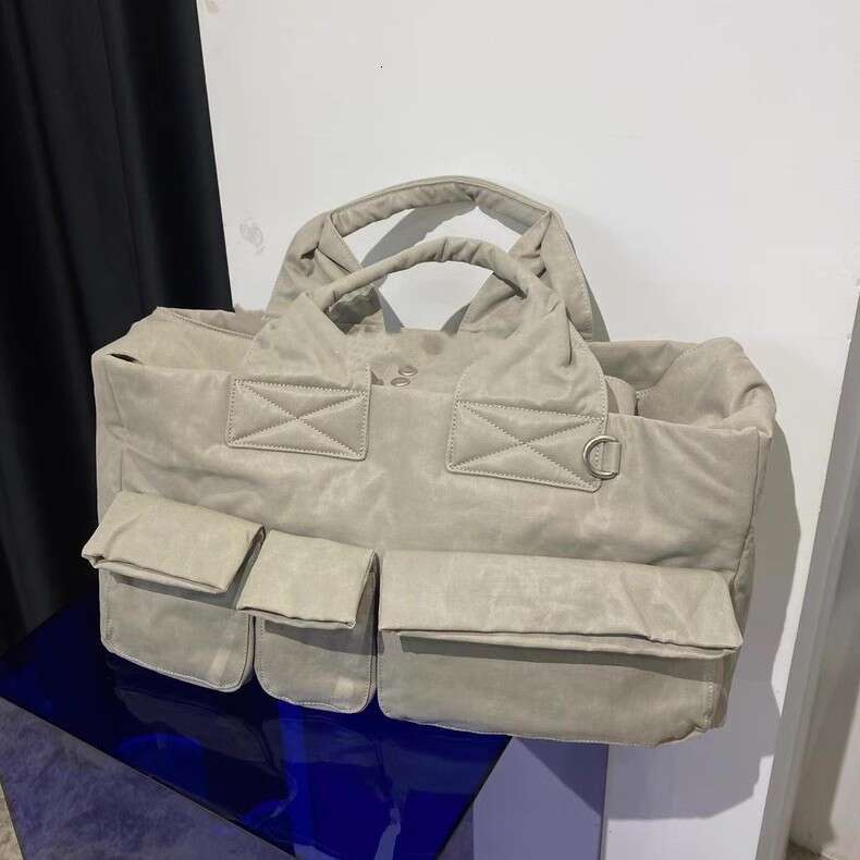 Designer Bag Tote Bag Shoulder Bag New Trendy Fashion Versatile Dark Style Trench Coat Pocket Design Concave Shape Handheld Crossbody Bag
