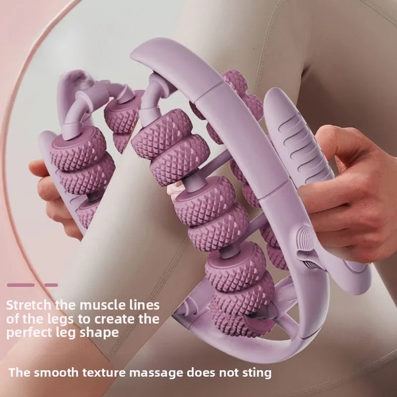 EST 28 roues annulaires de jambe de jambe Masseur relaxant Masseur de messeur de masseur de cellulite Massage de rouleau minceur pour le corps 25
