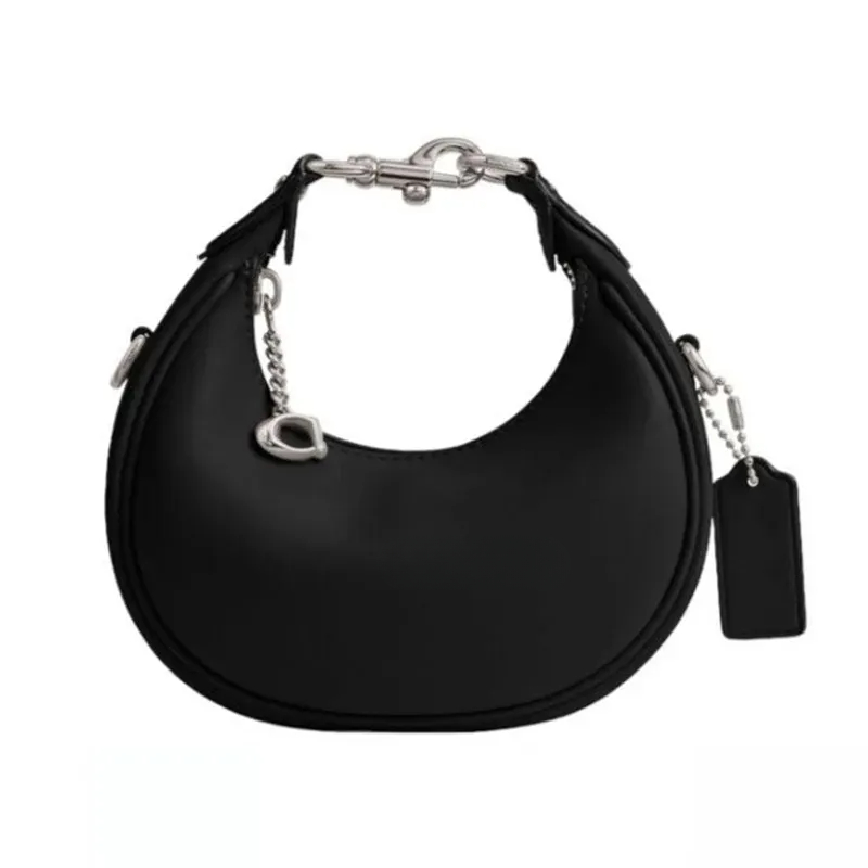 Designer womens Evening Bags Underarm bag Luxury Clutch Mini Crescent Purse tote handbag fashion Leather Shoulder half moon bags mens Crossbody Dump