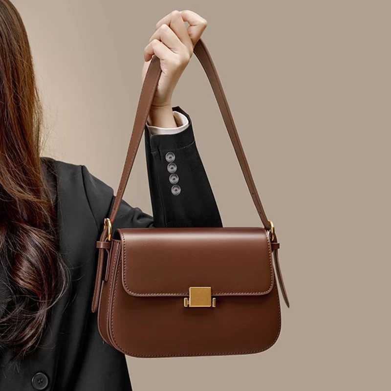 2024 New Genuine Leather Fashion Women Shoulder Bags High Quality Female Crossbody Bag 2126 Z250815