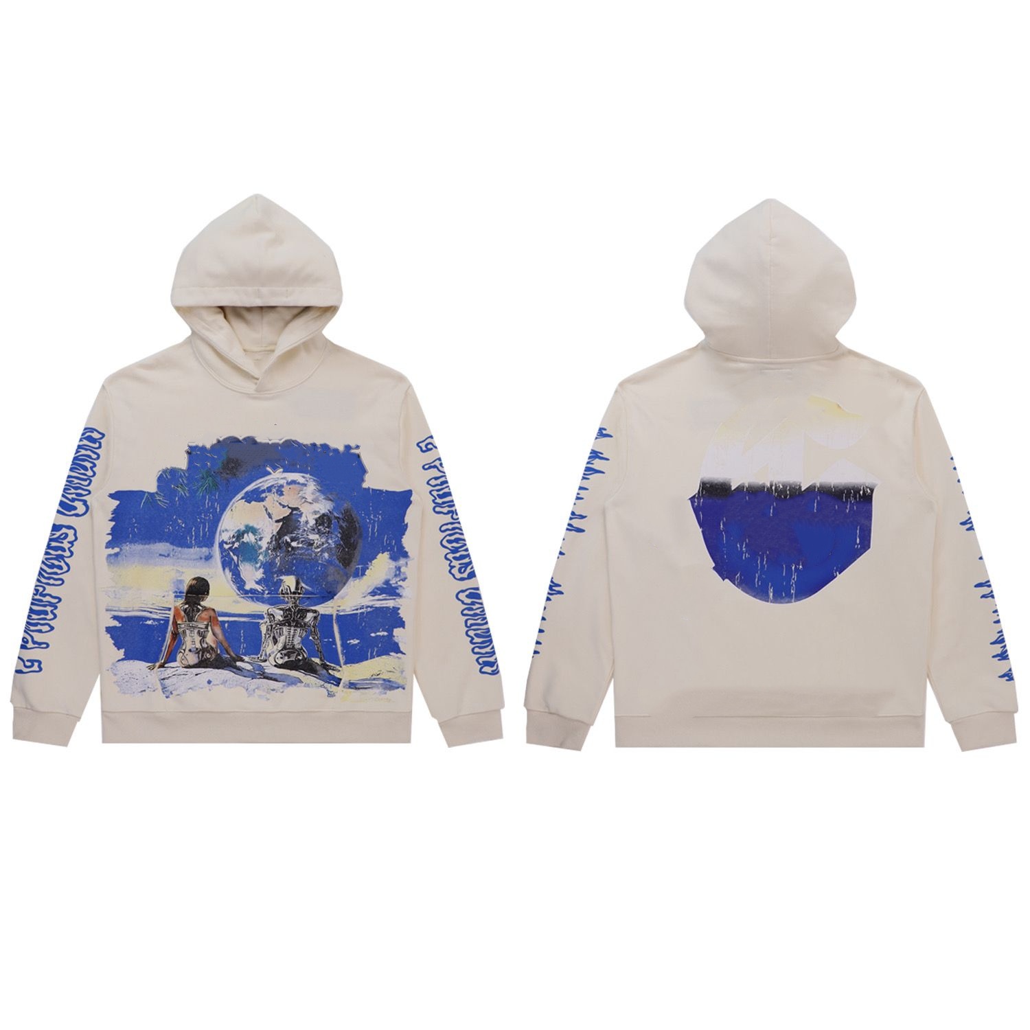Godspees Hoodie Men Women Designer Pullover Y2k Hip Hop Gothic Clothes Unisex Casual Skull Letter Graphic Godness Speedness Long Sleeve 649