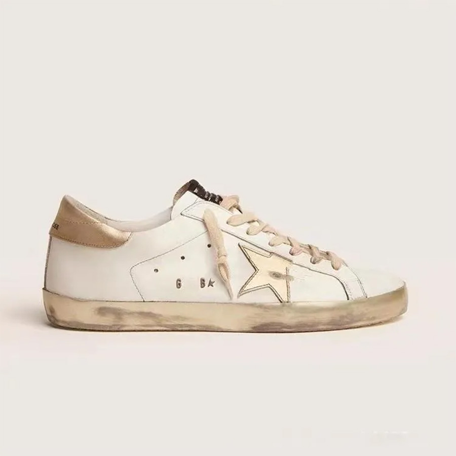 2025 Designer shoes super star sneakers golden ball star goodegooses sneaker goos high casual shoes black brown red pink whiter suede mens womens