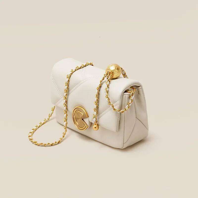 Designer Luxury High Quality Lingge Chain Leather Women S New Fashion Small Square Shoulder Bags Crossbody Bag
