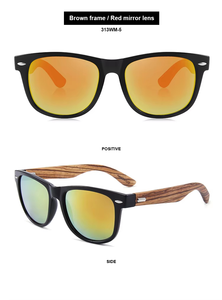 Modern Designer Unisex Shades: Personalize Your Look With Our New Model's High Contrast Optical Quality Lens Environmental protection and pure