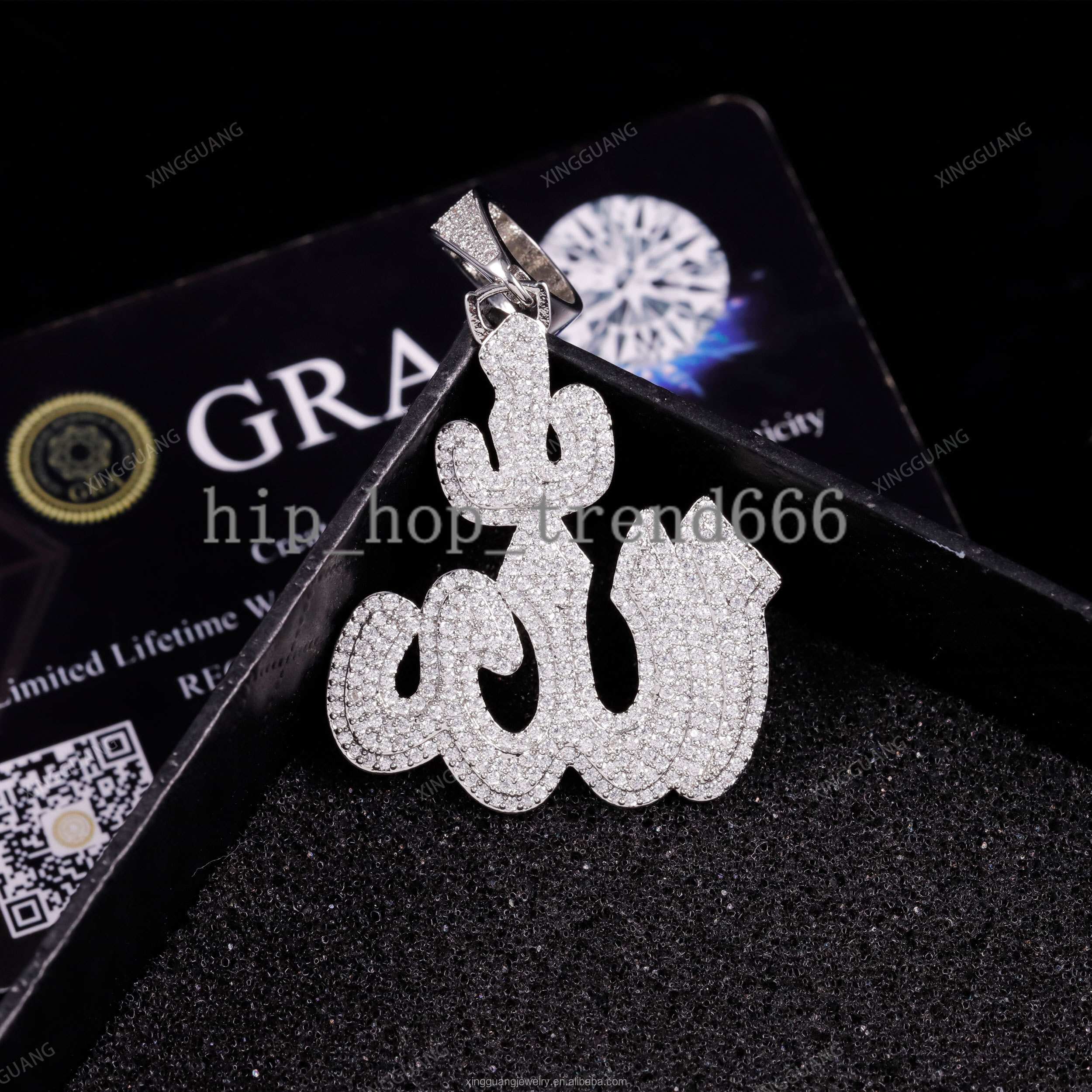 New Arrived Moidaanite Pendant Pass Diamond test Real 925 Silver CRA VVS Moissanite Fashion Pendant Fine Jewelry Pendant