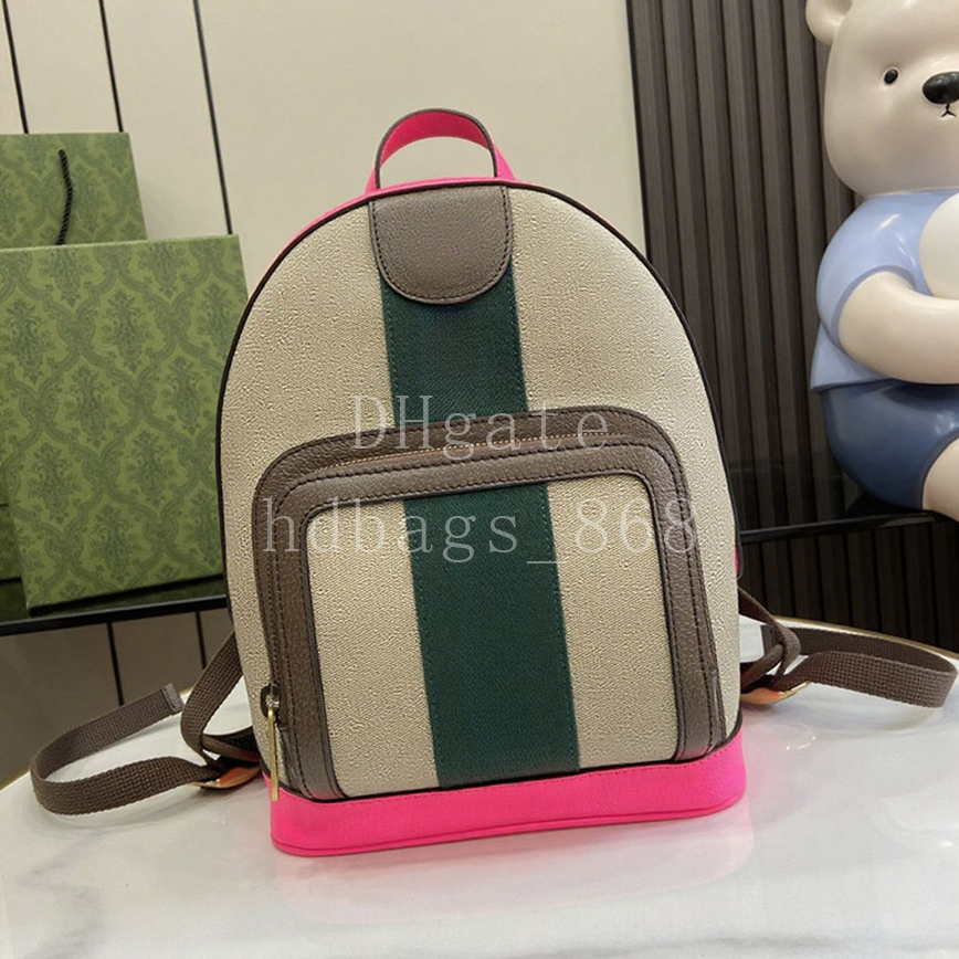 Mirror quality Designer Bags Small Backpack Bags Luxury Shoulder Bags Canvas Leather Handbag 29cm with Box 25G547965A