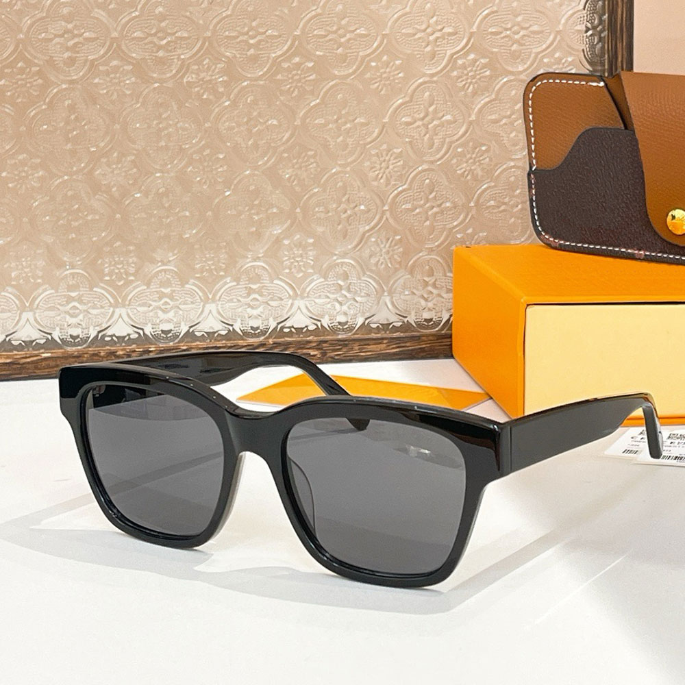 Z2464U Essential Square Sunglasses brand womens designer acetate framework sunglasses Black frames classic fashion multifunctional glasses UV400 Pro