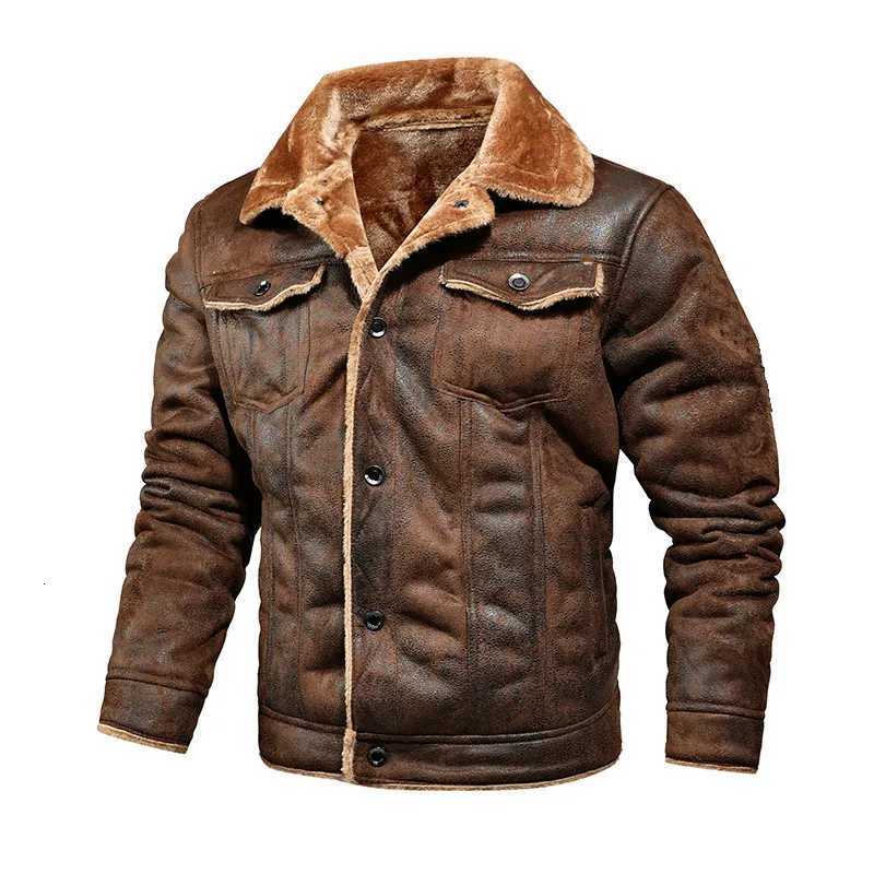 Brand Slim Genuine Leather Bomber Jacket Business Men Leather Flight Jacket Warm Pilot Coats High Quality Leather Jackets for Men W250815