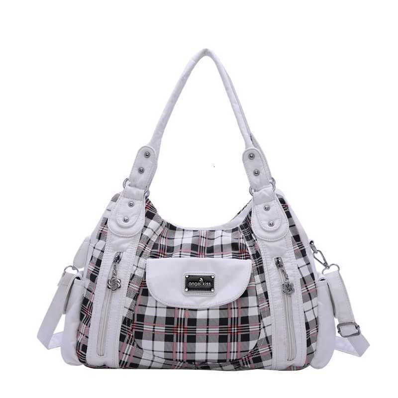Women Handbag Handbags FAshion Women Plaid Shoulder Bags Female Top-handle Bags Large Purse Hobos Z250815