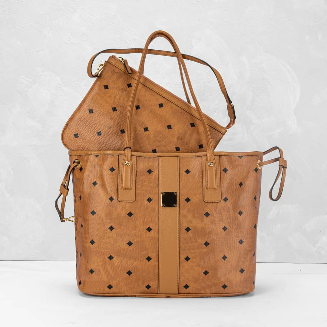 Womens leather double-sided Shopping Bag Luxury Designer bags purse Liz tote bag Medium Small Mini travel mother bag backpack Shoulder handbags Pill