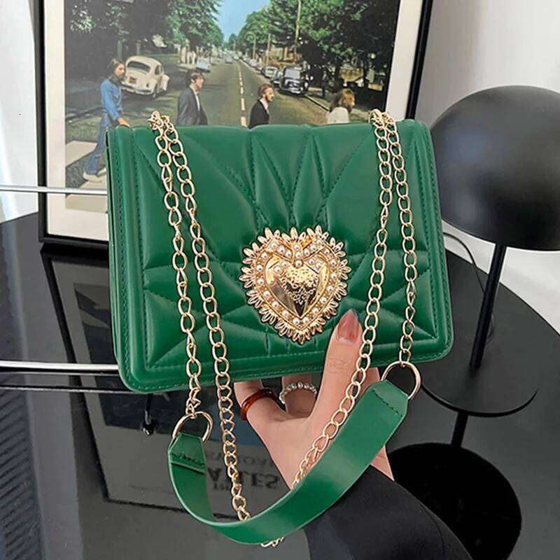 Hot vendeurs femme épaule de mode Nouvelle marque de créateurs de marque petit sac carré sac de texture Chaîne en cuir sac à main sac à main sacs