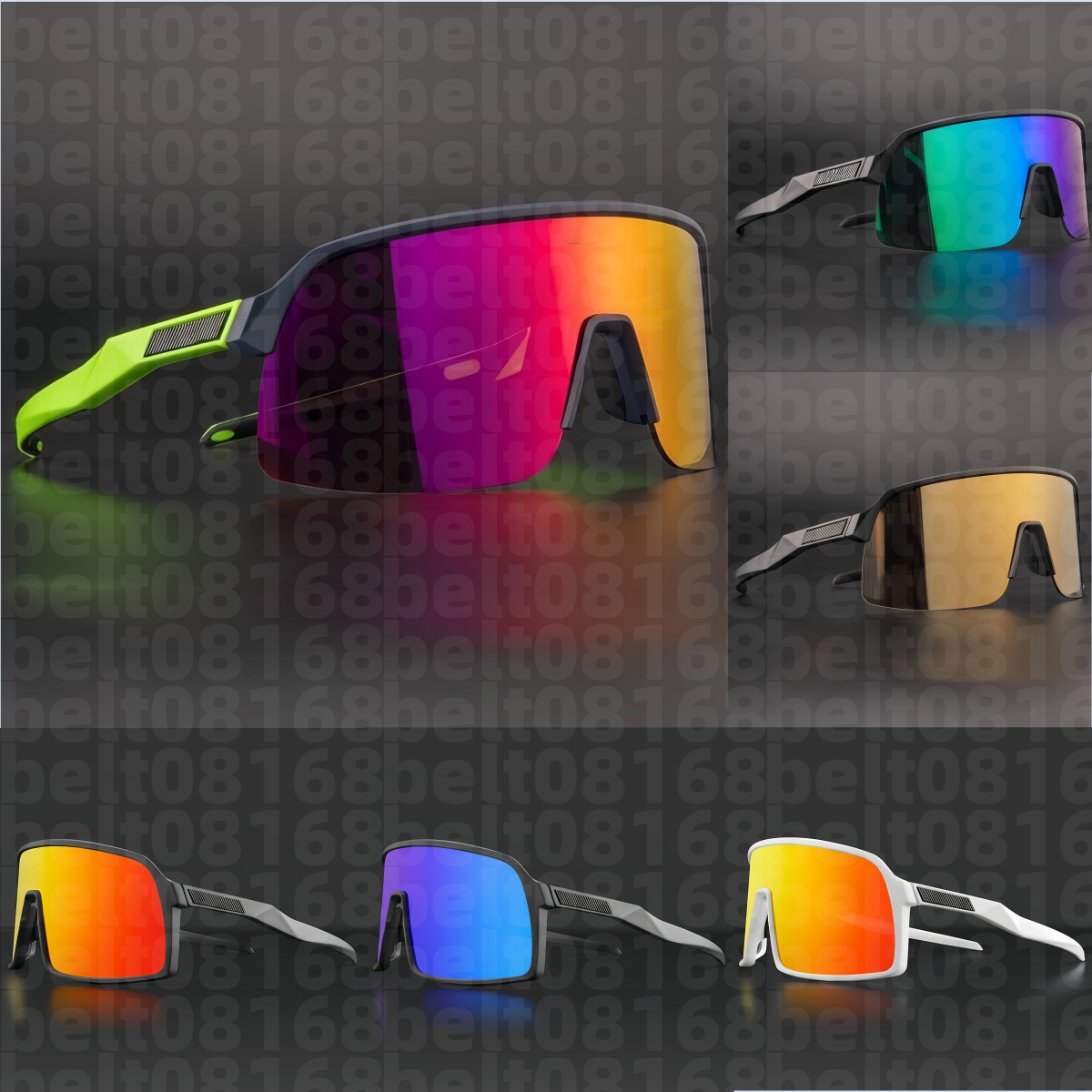 Men cycling sunglasses MTB running brand sunglasses polarized eyewear men women sports bike sunglasses goggles full frame UV400 windproof sunglass w