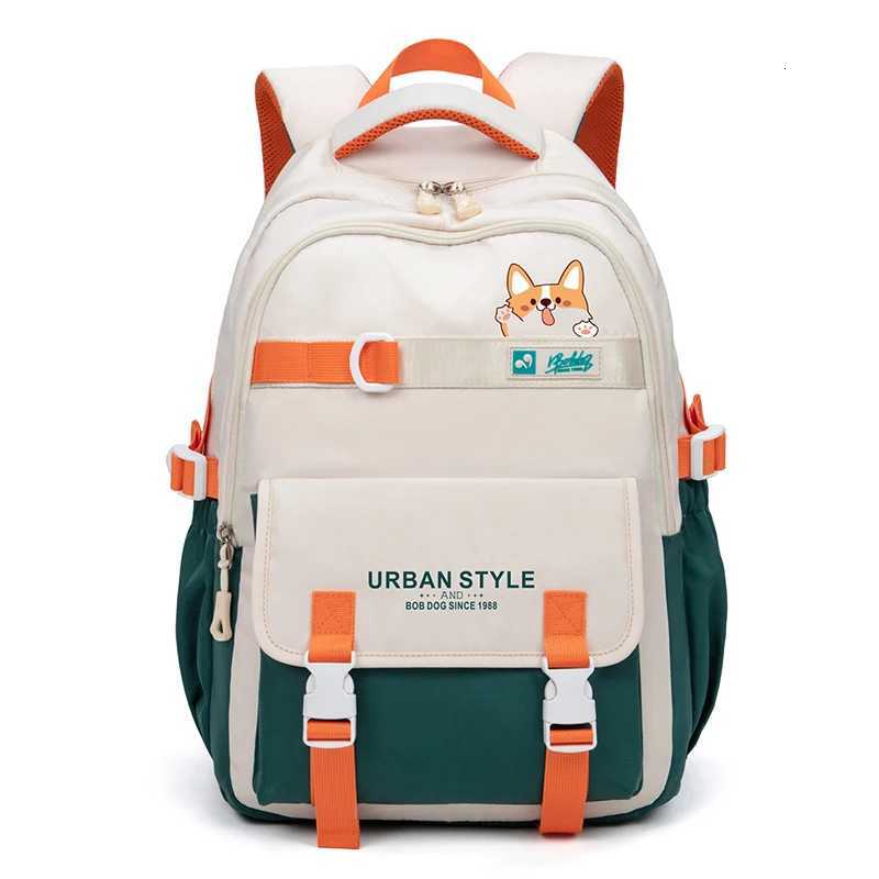 Student backpack for junior high school students and high school girls lightweight large capacity backpack for boys simple fashion. X250815