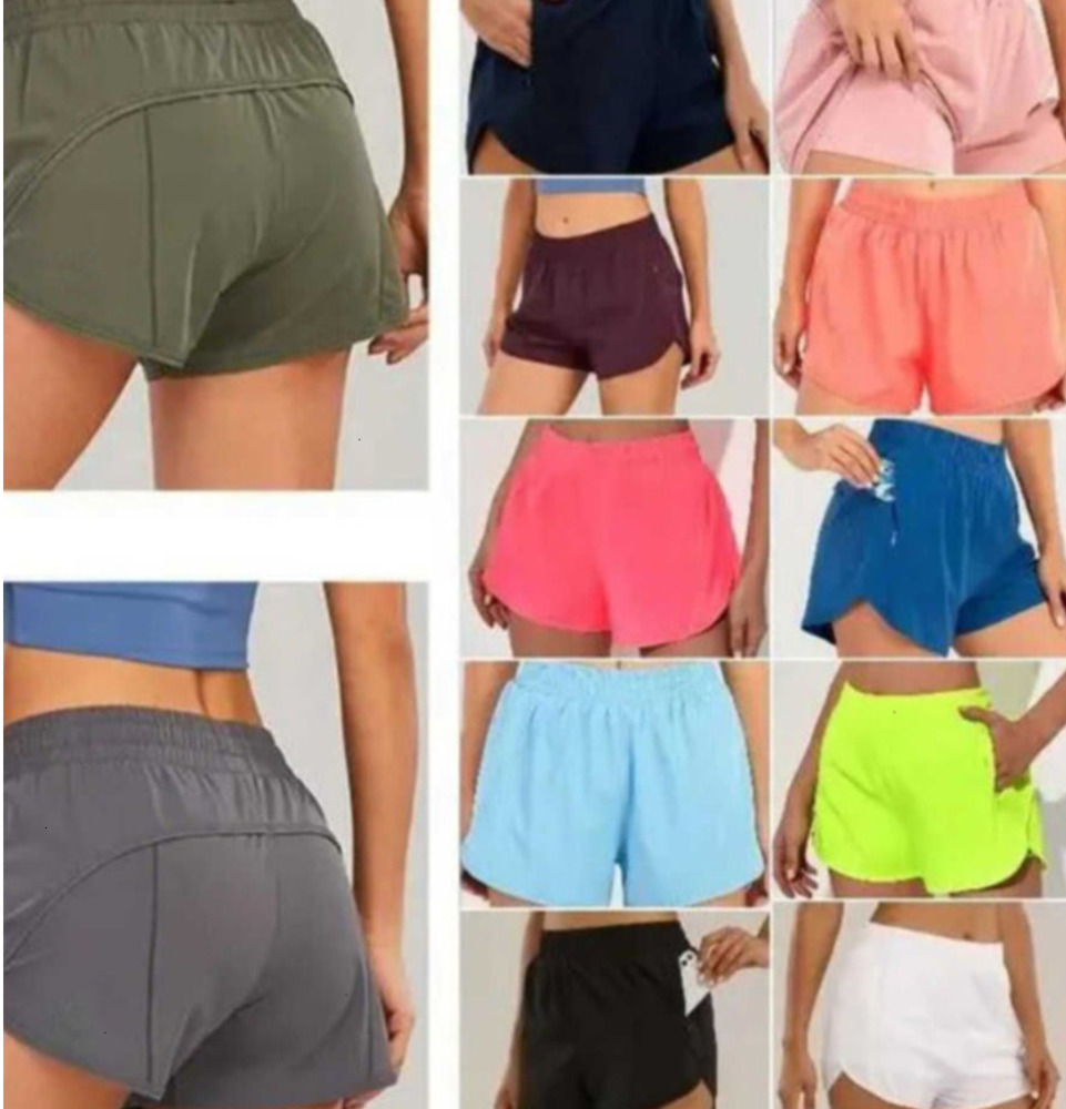 2025 designers womens yoga Shorts Fit Zipper Pocket High Rise Quick Dry aritzia Womens Train Short Loose Style Breathable Motion current PTX