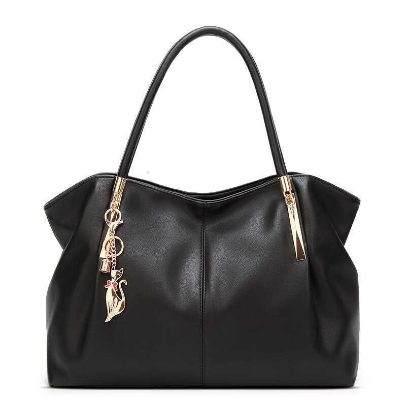 OLOEY Fashionable large capacity mommy minimalist temperament, fine grain women's bag, trendy and versatile, one shoulder