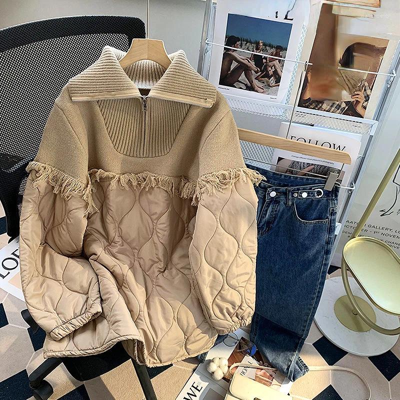 Pulls aux chandails pour femmes Sweater à col haut à col haut Hiver 2025 Mouilles à manches longues Piloulleurs Femme