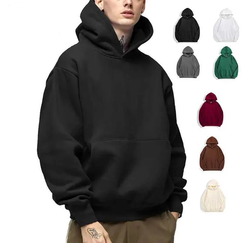 500gsm à la mode lourde Nouveau automne et hiver à sweat à sweat à sweat à sweat de sport pour hommes en coton épais et à l'hiver