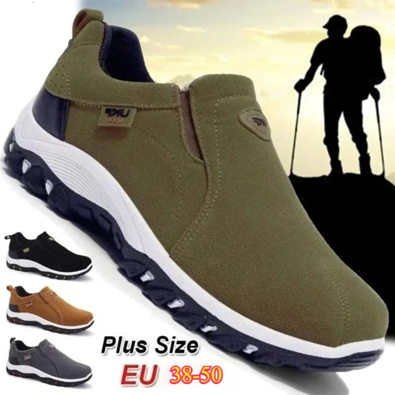 Outdoor Hiking Camping Running Jogging Leisure Hiking Waterproof Anti Slip Breathable Sports Shoes Size 38-50 250811