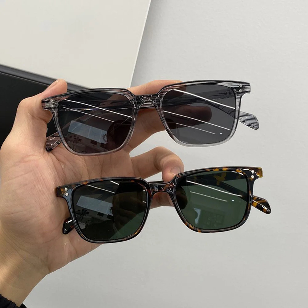 Fashion Square Frame Sunglasses For Women Men Classic Vintage Leopard Driving Sun Glasses Beach UV Protection Eyeglasses Outdoor 250812
